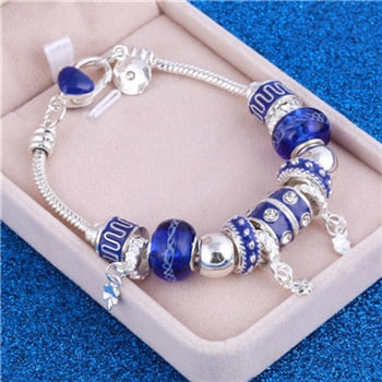 Cute Rhinestone Women's Charm Bracelet - Wnkrs