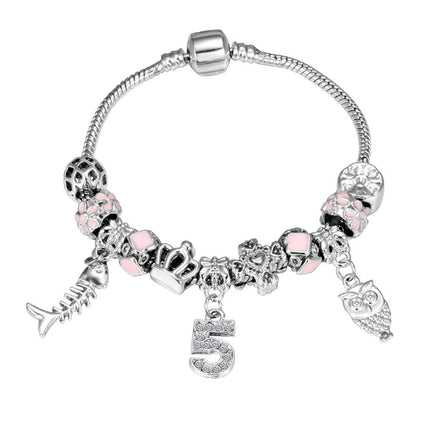 Cute Rhinestone Women's Charm Bracelet - Wnkrs