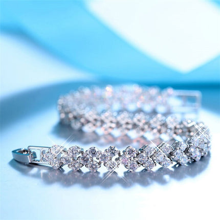 Colorful 925 Sterling Silver Women's Bracelet - Wnkrs