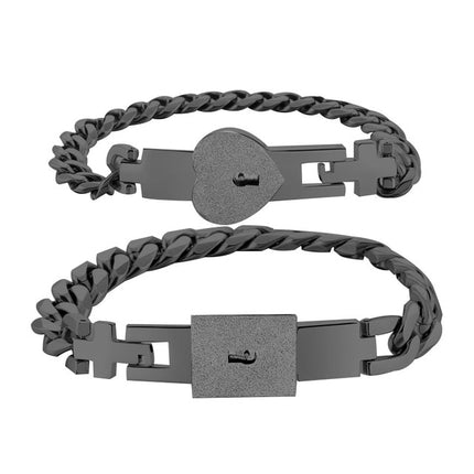 Heart Shaped Lock Jewelry Set for Lovers - Wnkrs