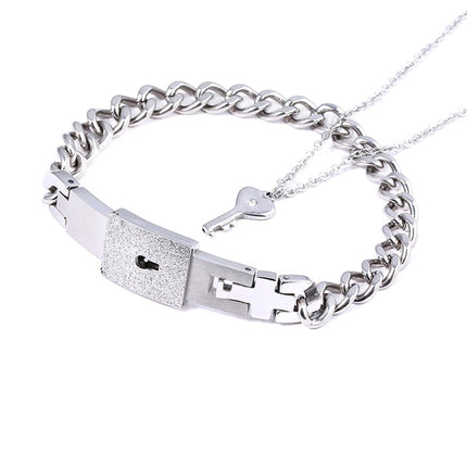 Heart Shaped Lock Jewelry Set for Lovers - Wnkrs