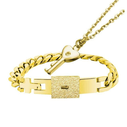 Heart Shaped Lock Jewelry Set for Lovers - Wnkrs