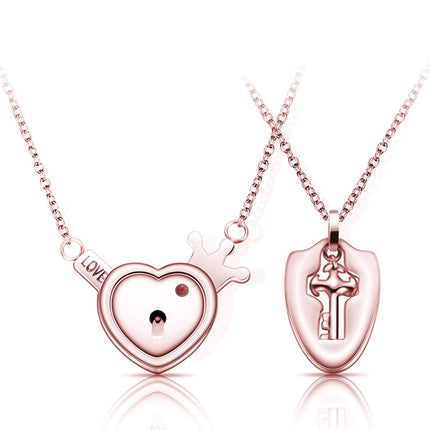 Heart Shaped Lock Jewelry Set for Lovers - Wnkrs