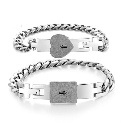 Heart Shaped Lock Jewelry Set for Lovers - Wnkrs
