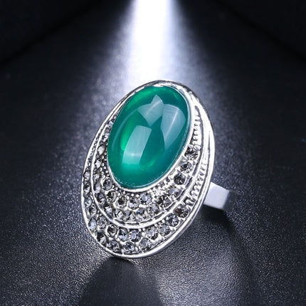 Exquisite Vintage Oval Shaped Women's Jewelry Set - Wnkrs