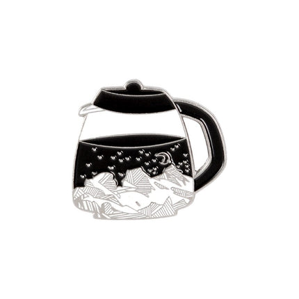 Camping Themed Metal Brooch - Wnkrs