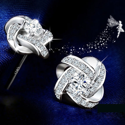 925 Sterling Silver Jewelry Sets with Crystal - wnkrs