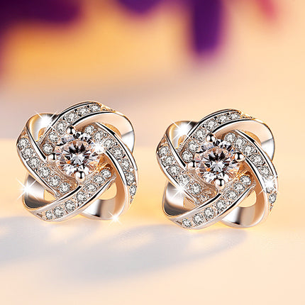 925 Sterling Silver Jewelry Sets with Crystal - wnkrs