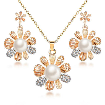Classy Sparking Crystal Wedding Jewelry Set - Wnkrs