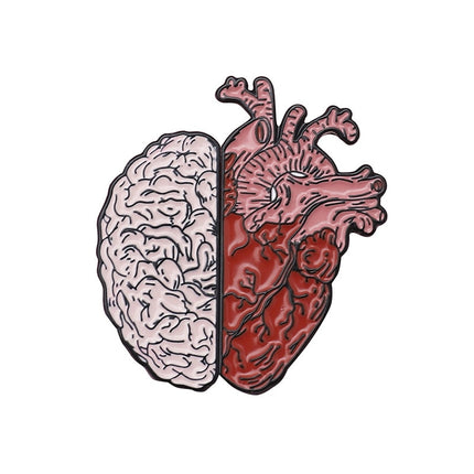 Anatomical Heart Shaped Pin - Wnkrs