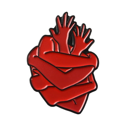 Anatomical Heart Shaped Pin - Wnkrs