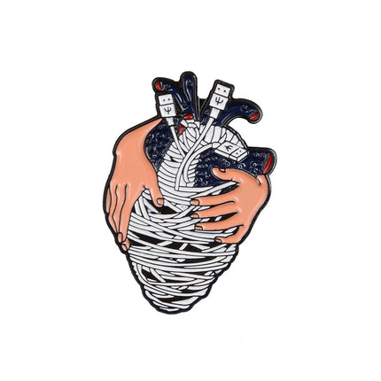 Anatomical Heart Shaped Pin - Wnkrs