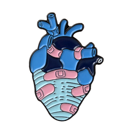 Anatomical Heart Shaped Pin - Wnkrs