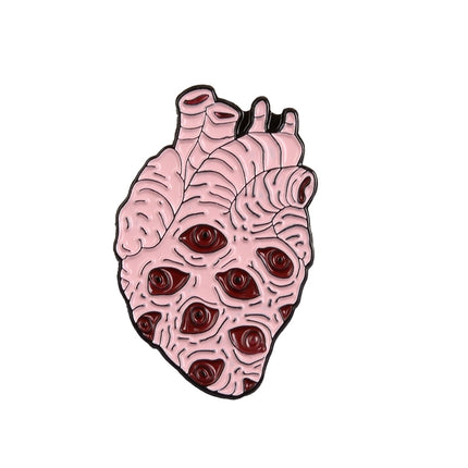 Anatomical Heart Shaped Pin - Wnkrs