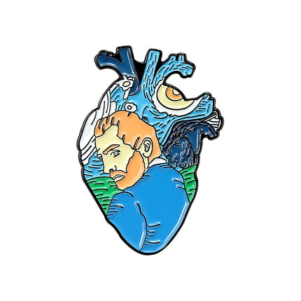 Anatomical Heart Shaped Pin - Wnkrs