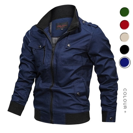 Men's Cotton Bomber Jacket - Wnkrs