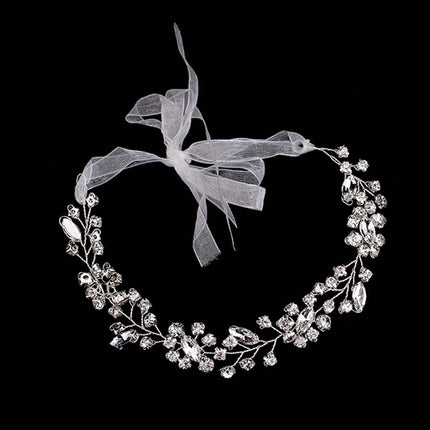 Lightweight Metal Tiara with Pearls - Wnkrs