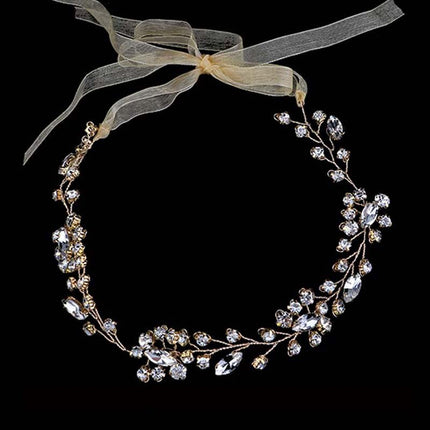 Lightweight Metal Tiara with Pearls - Wnkrs
