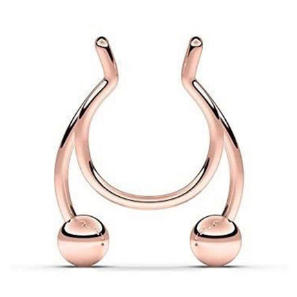 Antler Shape Fake Nose Ring - Wnkrs