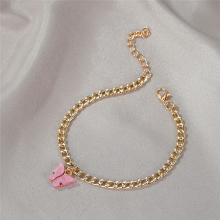 Bohemian Butterfly Pendant Anklet for Women - Wnkrs