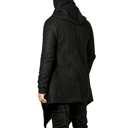 Steampunk Hooded Irregular Cloak - Wnkrs