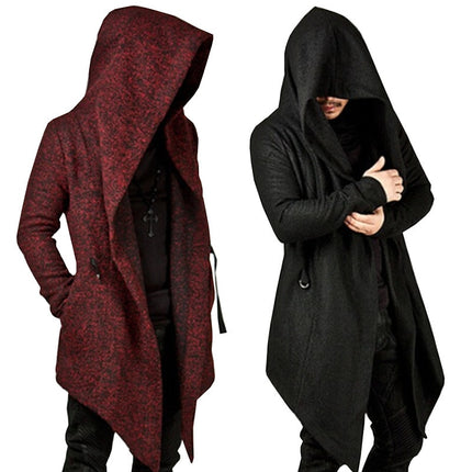 Steampunk Hooded Irregular Cloak - Wnkrs