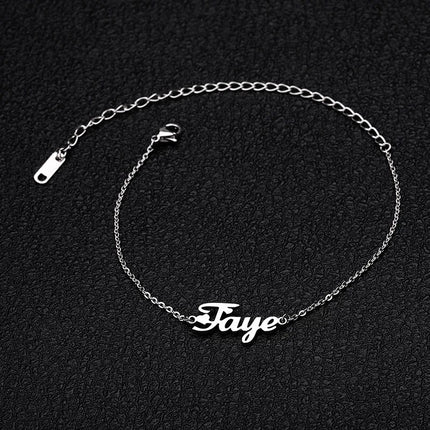 Customized Charm Anklet - Wnkrs