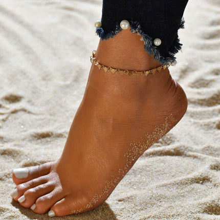 Fashion Gold Color Anklets Set - Wnkrs