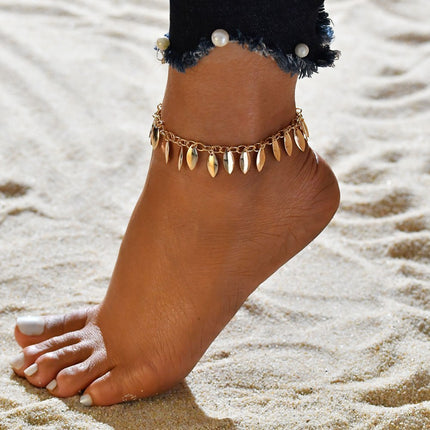 Fashion Gold Color Anklets Set - Wnkrs