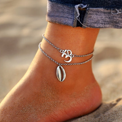 Charming Summer Boho Metal Women's Anklet - Wnkrs