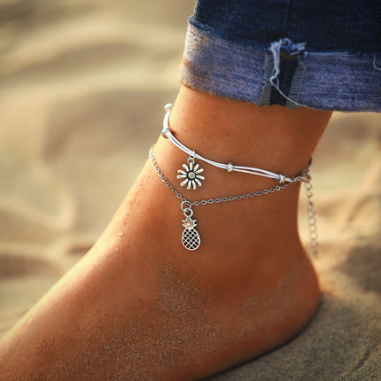 Charming Summer Boho Metal Women's Anklet - Wnkrs