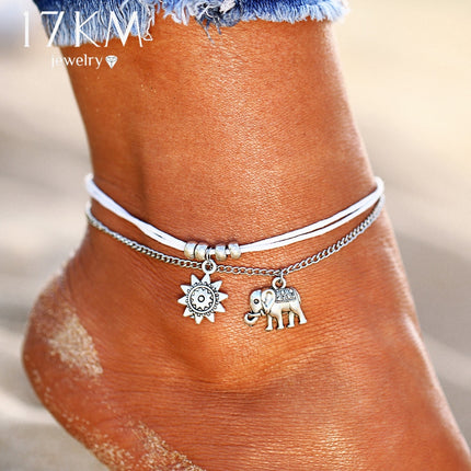 Charming Summer Boho Metal Women's Anklet - Wnkrs
