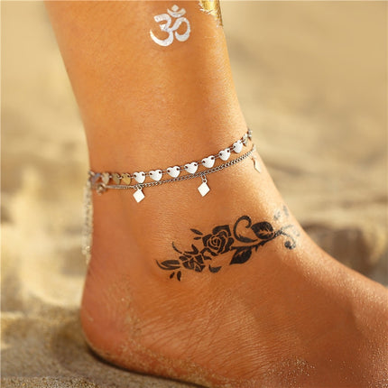 Charming Summer Boho Metal Women's Anklet - Wnkrs