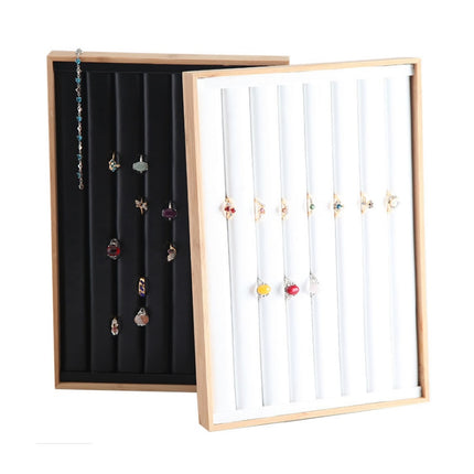 Wooden Rings Organizer Display - Wnkrs