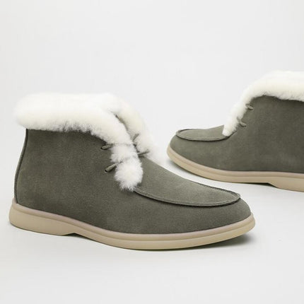 Women's Winter Snow Boots with Short Plush - Wnkrs