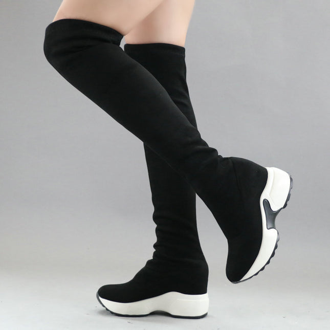 Women's Sport Chic Style Over the Knee Boots - Wnkrs