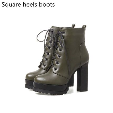 Fashion Platform Boots for Woman - Wnkrs