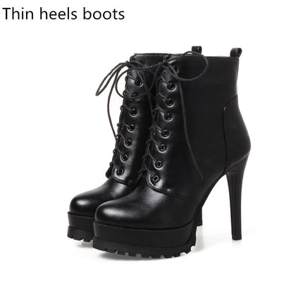 Fashion Platform Boots for Woman - Wnkrs