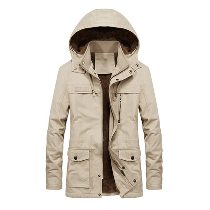 Cotton Men's Winter Coat in Different Sizes - Wnkrs