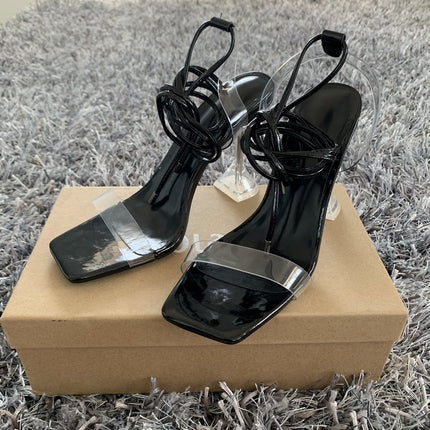 Ankle Cross Strap Sandals - Wnkrs