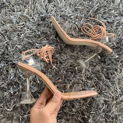 Ankle Cross Strap Sandals - Wnkrs