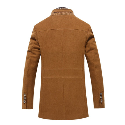Men's Woolen Coat for Winter - Wnkrs