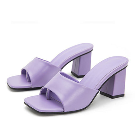 Women's Summer Square Toe Sandals - Wnkrs