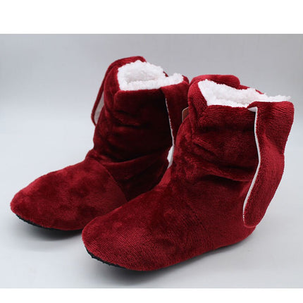 Women's Winter Plush Home Shoes - Wnkrs