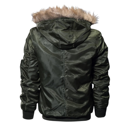 Fashion Winter Thickened Hooded Men's Coat - Wnkrs