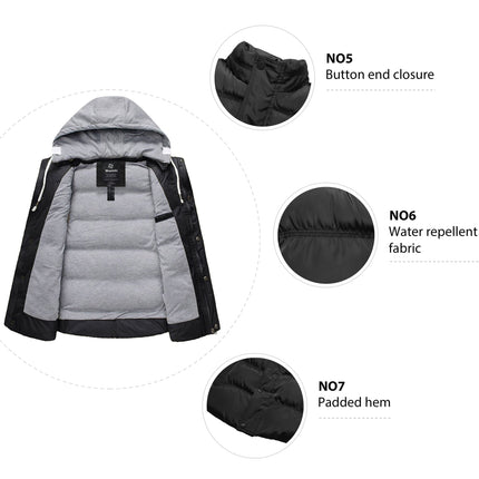 Men's Cold Resistance Technology Puffer Vest - Wnkrs