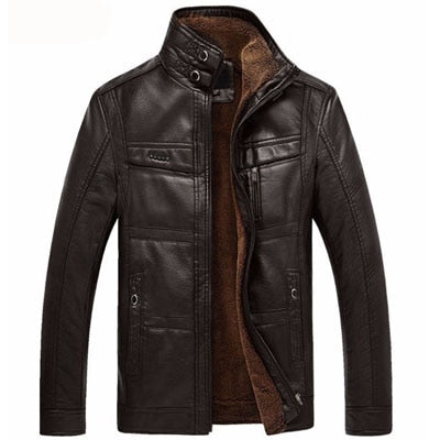 Men's Leather Jacket - Wnkrs