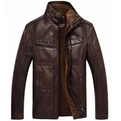 Men's Leather Jacket - Wnkrs