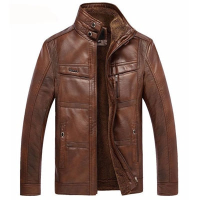 Men's Leather Jacket - Wnkrs
