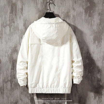 Harajuku Men's Bomber Jacket in Plus Sizes - Wnkrs